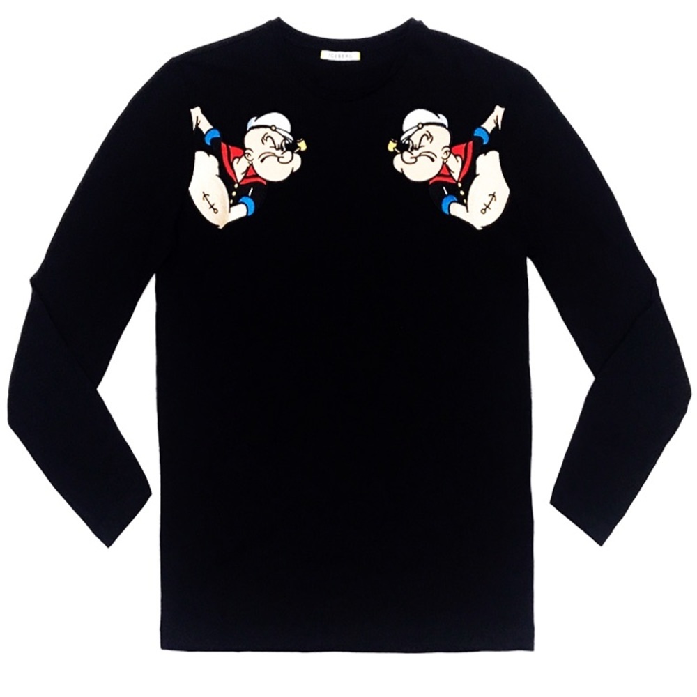 Iceburg Platinum Popeye | long sleeve t-shirt | Men XL | Brand New with Tags